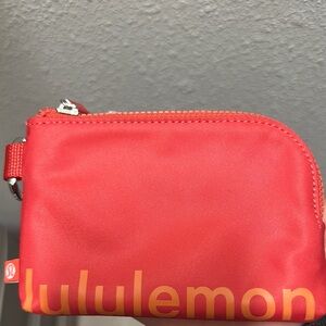lululemon athletica Red Pouch